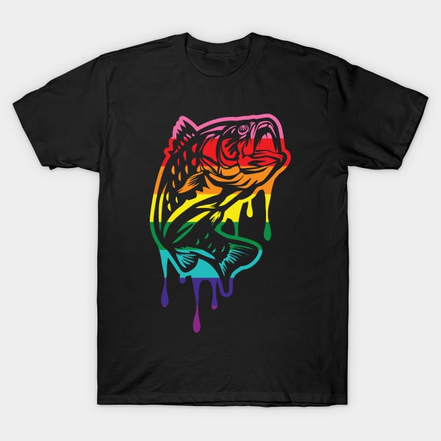 PRIDE Fish T-Shirt by IPRINT